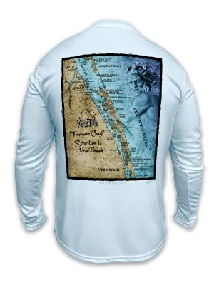 Vero - Sebastian, FL / King Tide Classic Chart Shirt