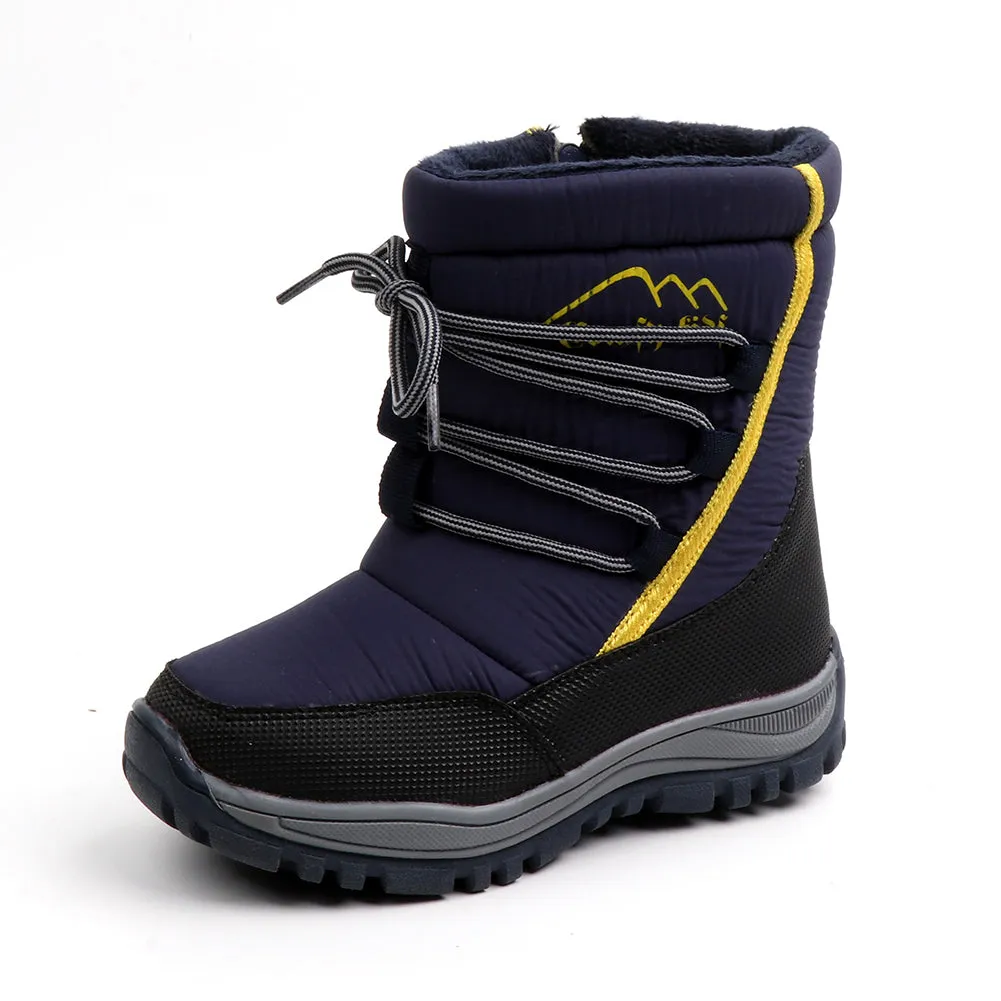 Waterproof Snow Boots Kids Outdoor Frosty Winter Shoes for Boys Girls