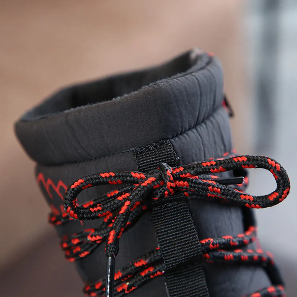 Waterproof Snow Boots Kids Outdoor Frosty Winter Shoes for Boys Girls