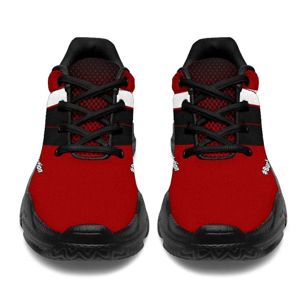 Wisconsin #BuckyNation Chunky Sneakers