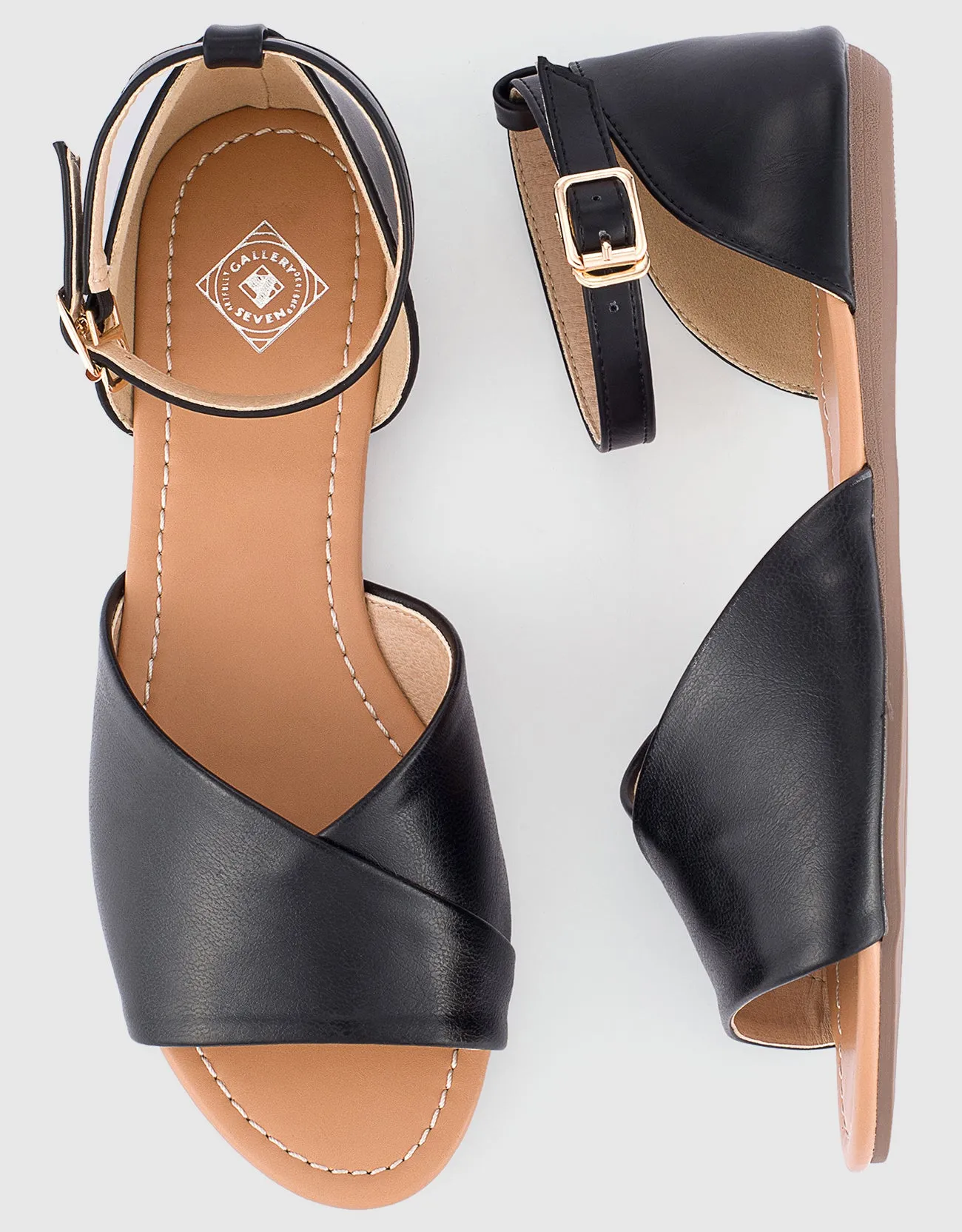 Women's Ankle Open Toe Strap Sandals