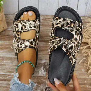 Women's Multicolor Fashion Slides 34377238C