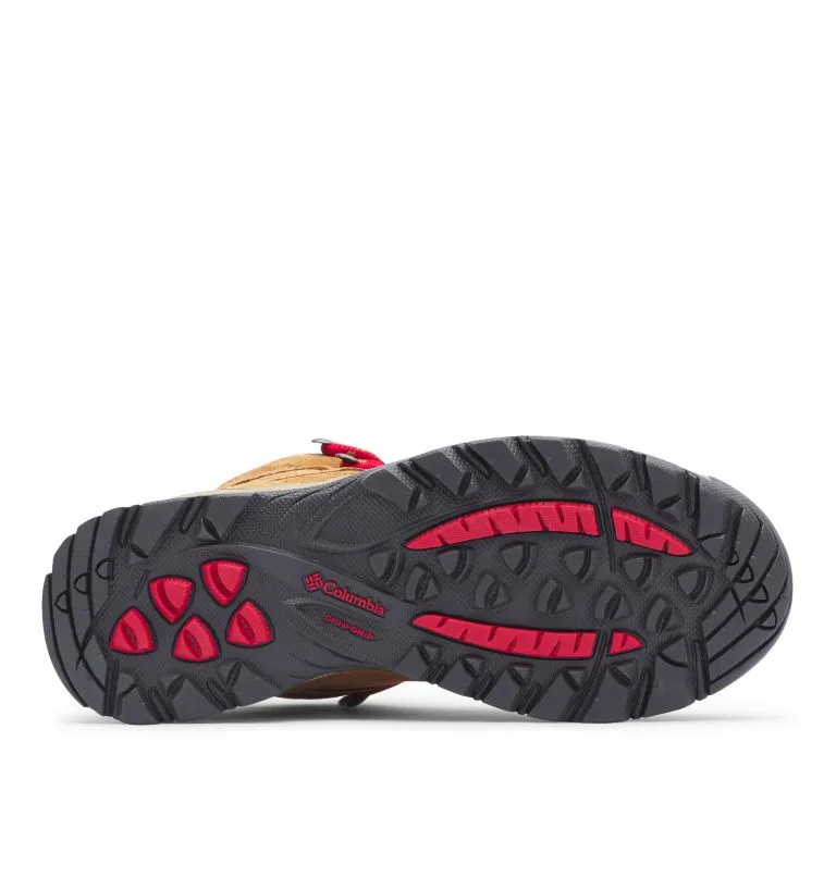 Women's Newton Ridge Plus Waterproof Amped Hiking Boot - Elk/Mountain Red