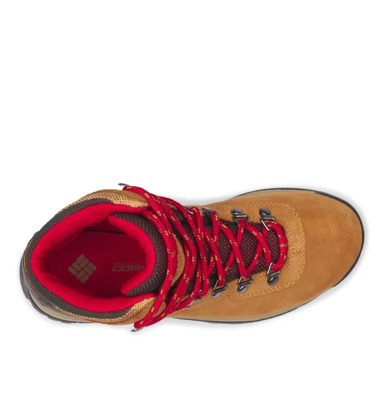 Women's Newton Ridge Plus Waterproof Amped Hiking Boot - Elk/Mountain Red