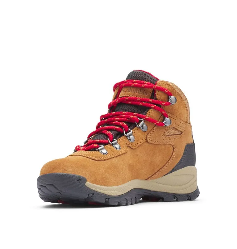 Women's Newton Ridge Plus Waterproof Amped Hiking Boot - Elk/Mountain Red