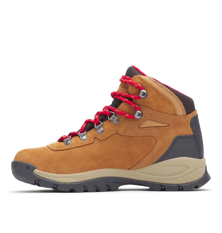 Women's Newton Ridge Plus Waterproof Amped Hiking Boot - Elk/Mountain Red