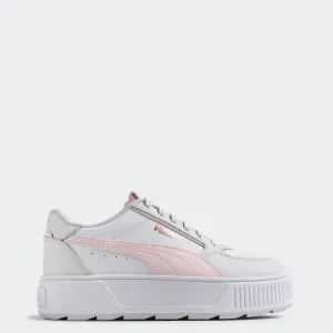 Women's PUMA Karmen Rebelle Sneakers White Pink