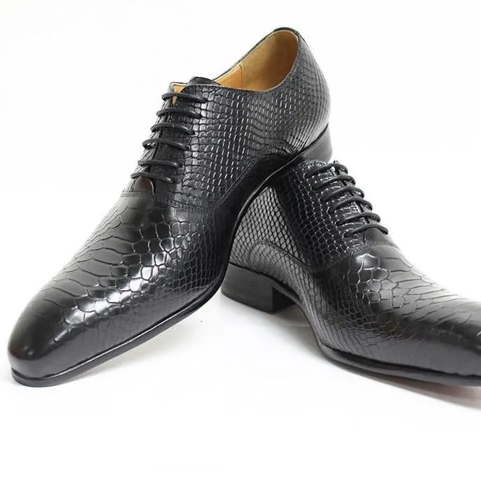 Zephyrique Croctex Lace Oxfords